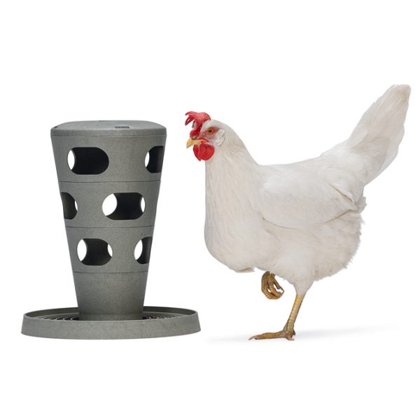 Comedero torre gallinas 100 reciclado – comedero para animales GAUN