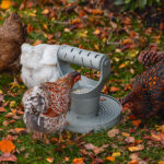 COMEDERO / DISTRIBUIDOR SNACKS PARA GALLINAS – PLAY AND FEED TOWER FOR CHICKENS