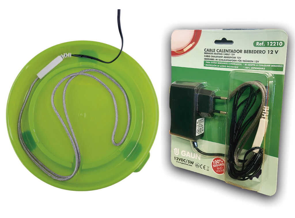 Como evitar bebederos congelados este invierno descubre el cable calentador de gaun – accesorio para animales GAUN