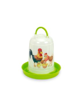 Bebedero aves eco 5 l pistacho happy range – bebedero para animales GAUN