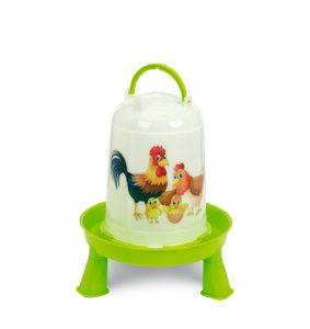 Bebedero aves eco 5 l con patas pistacho happy range – bebedero para animales GAUN