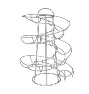 Expositor espiral huevos plata – accesorio para animales GAUN